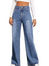 Load image into Gallery viewer, 2021 New High Waist Loose Jeans For Women Fashion Casual Denim Wide Leg Pants Street Casual Trousers Global Drop Shipping