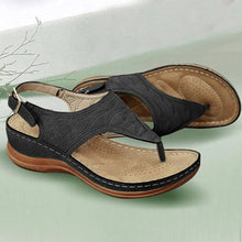 Load image into Gallery viewer, Women Sandals 2022 New Clip Toe Wedges Shoes For Women Summer Sandalias Mujer Beach Casual Heels Sandals Platform Flip Flops