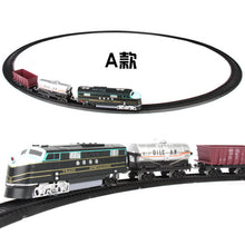 Load image into Gallery viewer, Electric Train Rail Car Track Toy Set Simulation Railway Model Children&#39;s Train High-speed Rail Boy Toy