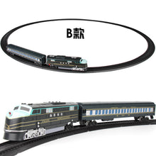 Load image into Gallery viewer, Electric Train Rail Car Track Toy Set Simulation Railway Model Children&#39;s Train High-speed Rail Boy Toy