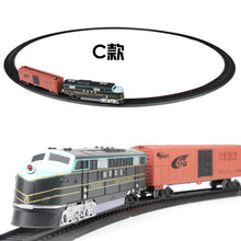 Load image into Gallery viewer, Electric Train Rail Car Track Toy Set Simulation Railway Model Children&#39;s Train High-speed Rail Boy Toy