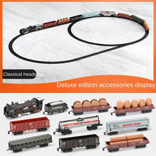 Load image into Gallery viewer, Simulation Electric Train Model with Track Railway Toys Battery Operated Classical High-speed Rail train toys for children