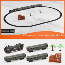 Load image into Gallery viewer, Simulation Electric Train Model with Track Railway Toys Battery Operated Classical High-speed Rail train toys for children