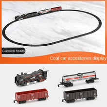 Load image into Gallery viewer, Simulation Electric Train Model with Track Railway Toys Battery Operated Classical High-speed Rail train toys for children