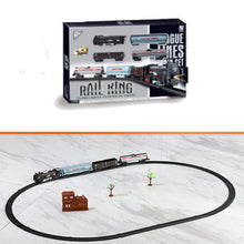 Load image into Gallery viewer, Simulation Electric Train Model with Track Railway Toys Battery Operated Classical High-speed Rail train toys for children