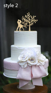 mixed style rustic wooden wedding cake topper bride and groom cake toppers mr mrs toppers with pet dog or cat 3pcs/lot